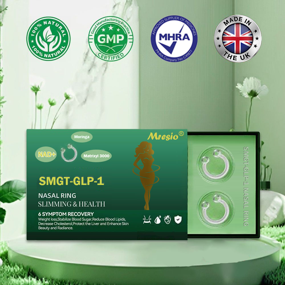 🌿[Official Store] Mresio® SMFT-GLP-1 Slimming & Health Nasal Ring ｜⚡ Fast Fat Burn & Metabolic Balance 👍