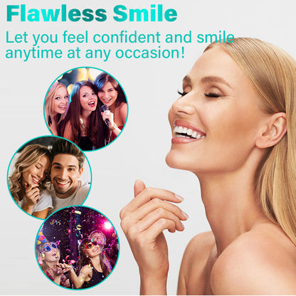 🦷Smile & Eat Confidently Again — Hermsa® Medical Suction-fit Denture🍀✅ Made and Shipped from the UK🍀